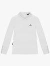 Drew Ribbed Long Sleeve T-Shirt DF41LT05WHITE - DRUH GOLF - BALAAN 1