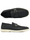 Gancini Ornament Deconstructed Loafers Black - SALVATORE FERRAGAMO - BALAAN 3