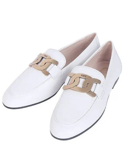 Kate Leather Loafers White - TOD'S - BALAAN 2