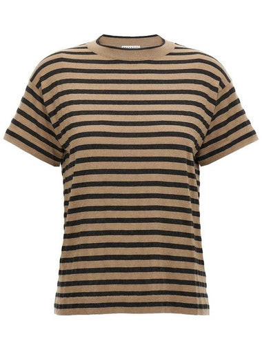 Brunello Cucinelli Lurex Stripes Sweater - BRUNELLO CUCINELLI - BALAAN 1