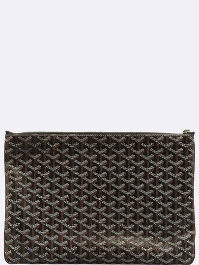 APMSENAT2 PVC SENAT Black Sena MGM Clutch - GOYARD - BALAAN 2