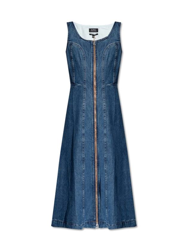 Ally Long Dress Stonewash Indigo - A.P.C. - BALAAN 2