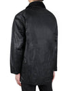 Men's Beaufort Wax Jacket Black - BARBOUR - BALAAN 6