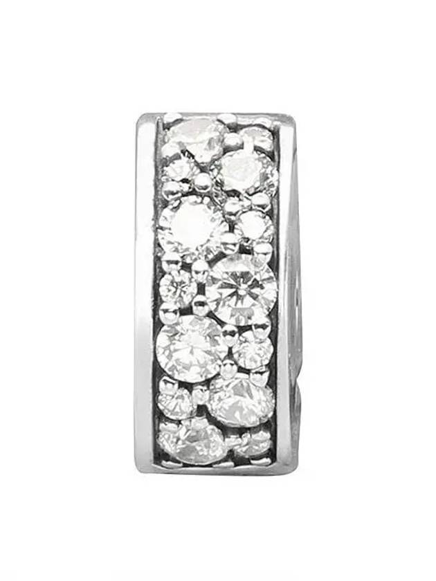 Shining Elegance Spacer Clip Charm Silver - PANDORA - BALAAN 6