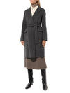 Double face wool cashmere wrap coat - THEORY - BALAAN 1