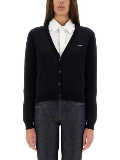 Josephine Crop Cardigan Navy - A.P.C. - BALAAN 2