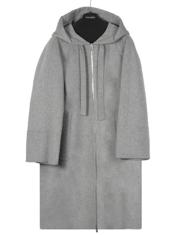 S Max Mara FELPI virgin wool coat 042 GRIS CLARO MXC084gr - S MAX MARA - BALAAN 1