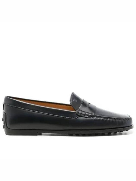 City Gomino Leather Driving Shoes Blue - TOD'S - BALAAN 2