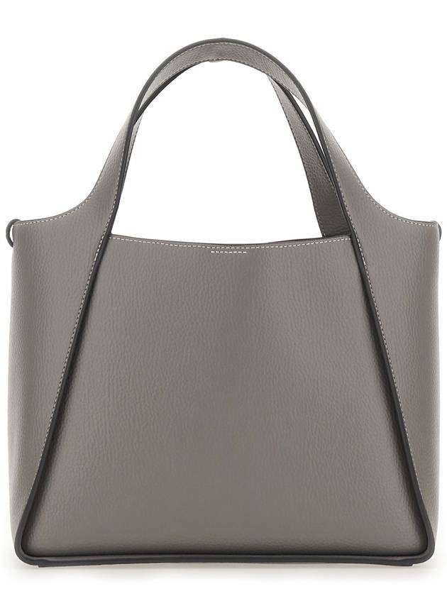 Women's Stella Logo Craney Alter Matt Tote Bag Smoke - STELLA MCCARTNEY - BALAAN 6