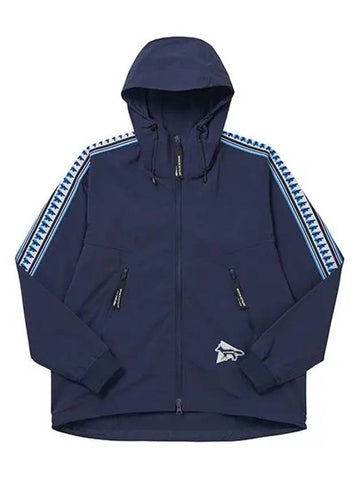 5743281904 120 And Wonder Fox Logo Patch Track Hooded Jacket - MAISON KITSUNE - BALAAN 1