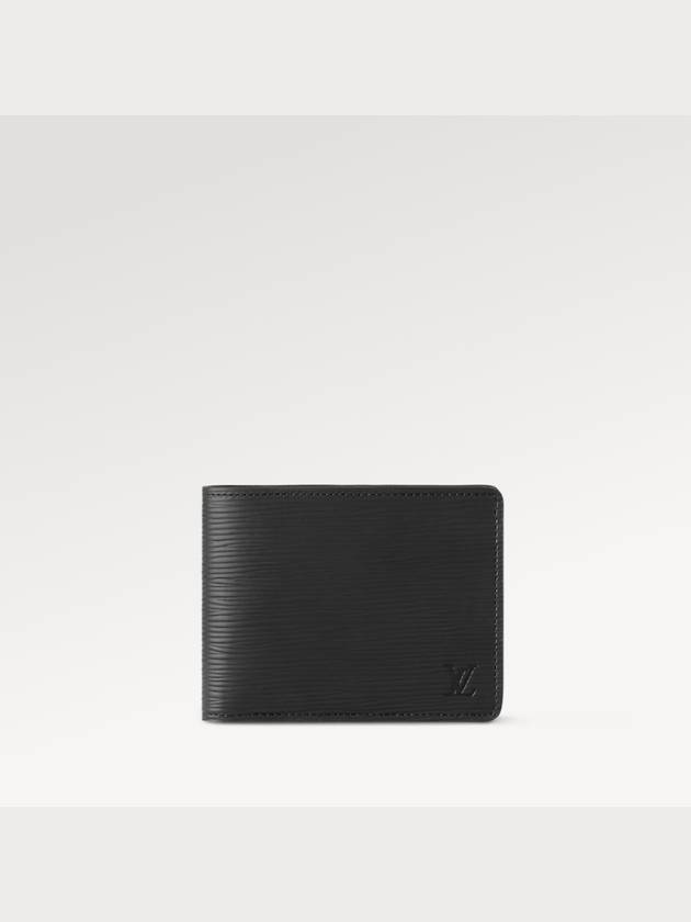 Multipal Eppi Leather Half Wallet Noir - LOUIS VUITTON - BALAAN 3