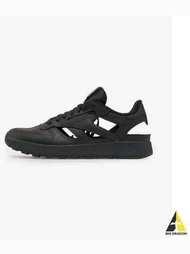 MM Reebok Classic Leather Tabi Sneakers Black S57WS0429P4376T8013 - MAISON MARGIELA - BALAAN 1