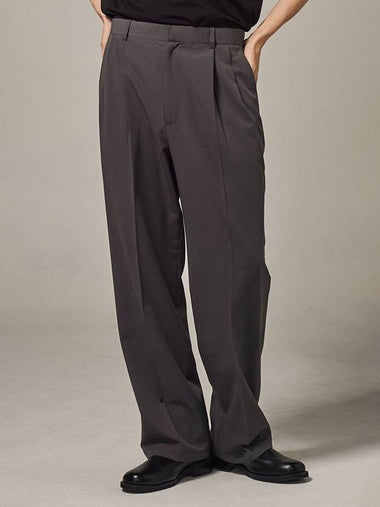 Two Tuck Wide Slacks - TRADCLUB - BALAAN 1