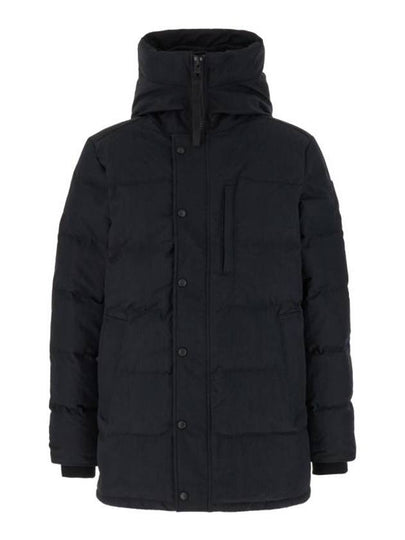 Carson Label Padded Parka Black - CANADA GOOSE - BALAAN 2