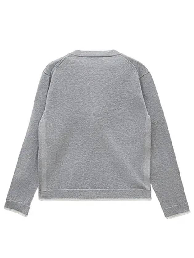 Bold Fox Head Cotton Cardigan Grey - MAISON KITSUNE - BALAAN 7