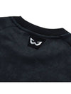 Golf Wear Print Round Neck Golf T-Shirt WB21FAWT03BK Black - WHITEBALL - BALAAN 7