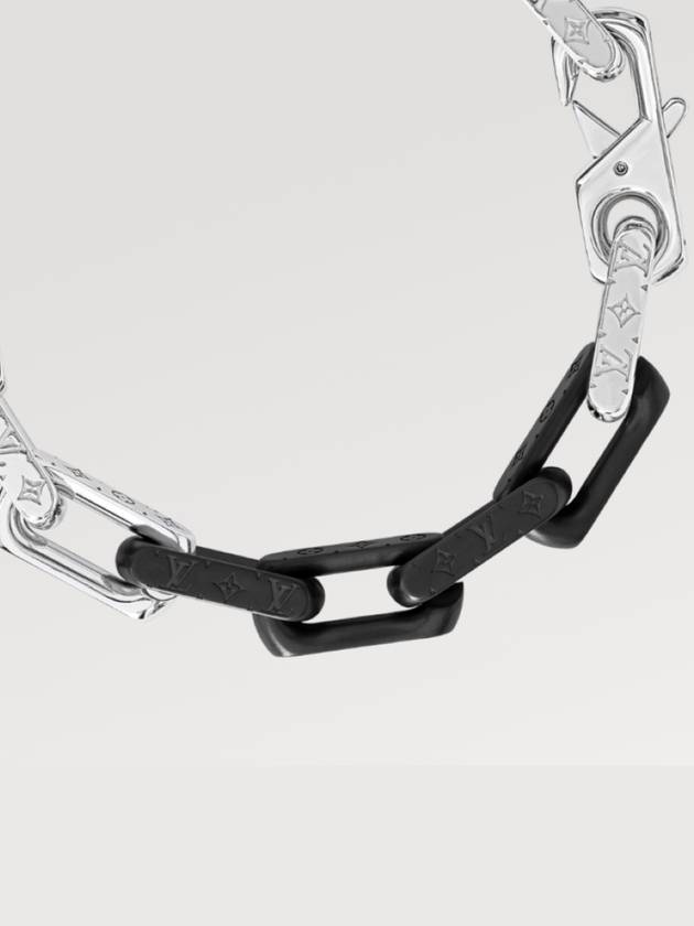 Monogram Chain Bracelet Silver - LOUIS VUITTON - BALAAN 3