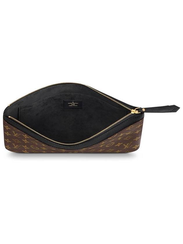 Daily Monogram Pouch Bag Brown Black - LOUIS VUITTON - BALAAN 4