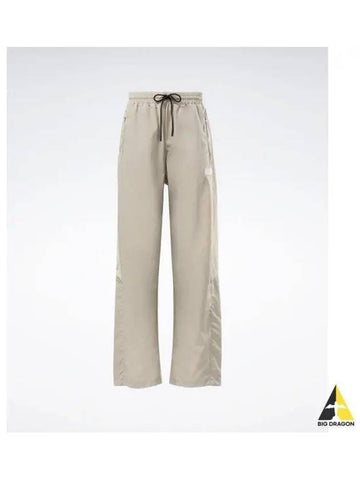 Vector block panel drawstring track pants beige - REEBOK - BALAAN 1