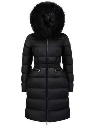 Women's Boedic Long Padding Black - MONCLER - BALAAN 1