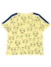 Kids short sleeve t shirt 2422014123 YELLOW - MINI RODINI - BALAAN 2