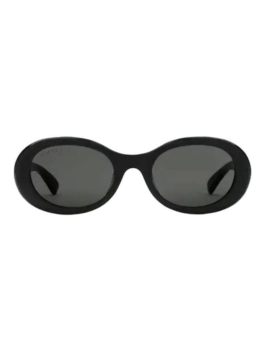 Low Nose Bridge Round Sunglasses Black - GUCCI - BALAAN 1