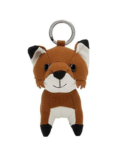 Fox Bag Charm Key Holder Fawn Brown - MAISON KITSUNE - BALAAN 2