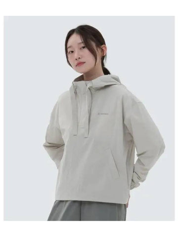 Root Women s Anorak Light Beige S24MWRAN67 - SNOW PEAK - BALAAN 1