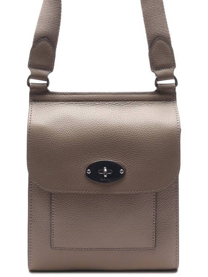 Small Antony Classic Cross Bag Solid Grey - MULBERRY - BALAAN 2