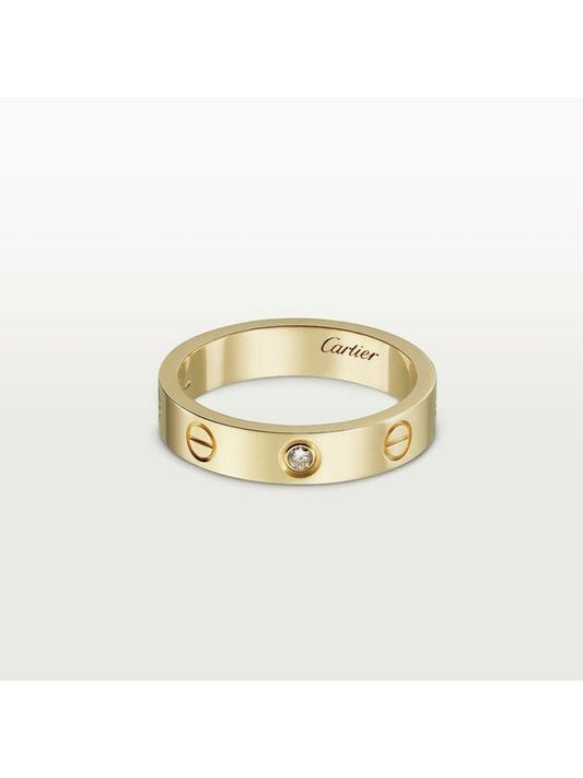 Love Wedding Band Diamond Ring Gold - CARTIER - BALAAN 2