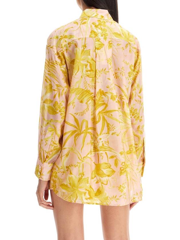 silk floral print shirt - ZIMMERMANN - BALAAN 3