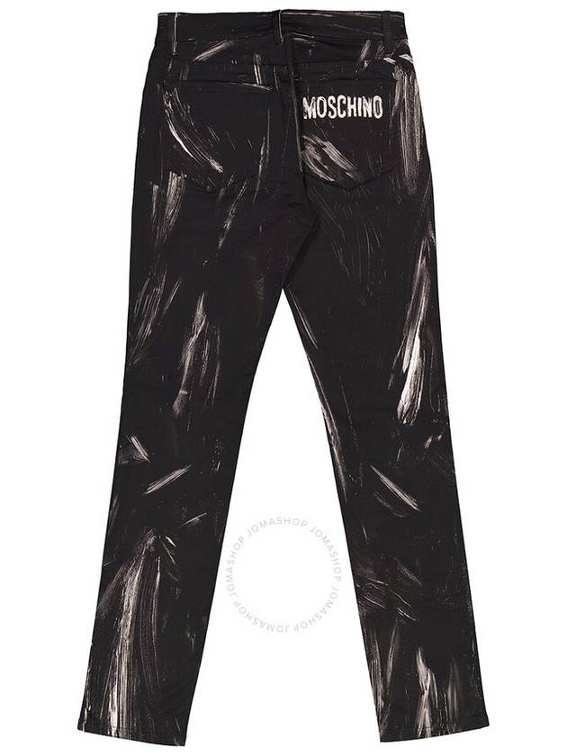 Moschino Men's Painted Effect Print Jeans, Brand Size 44 (Waist Size 29") - MOSCHINO - BALAAN 2