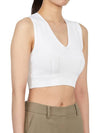 Tunica Knit Sleeveless White - MAX MARA - BALAAN 4