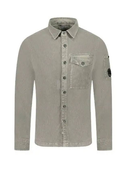 Lens Detail Long Sleeve Shirt Beige - CP COMPANY - BALAAN 2