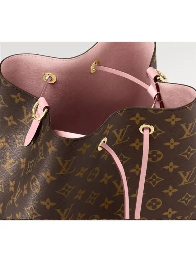 Monogram Neonoe Bucket Bag Brown Pink - LOUIS VUITTON - BALAAN 6