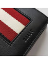 Bevier Half Wallet Black - BALLY - BALAAN 5