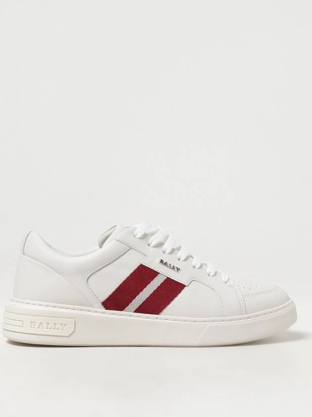 Moony Leather Low Top Sneakers White - BALLY - BALAAN 2