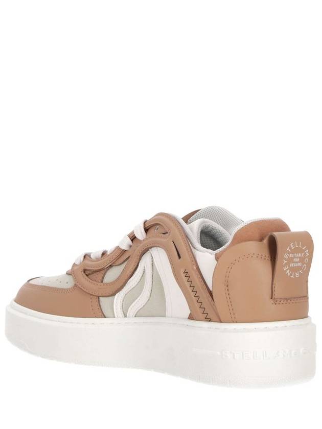 S-Wave 1 Contrast Low Top Sneakers White - STELLA MCCARTNEY - BALAAN 4