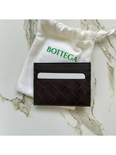 Intrecciato Leather Card Wallet Fondant - BOTTEGA VENETA - BALAAN 2