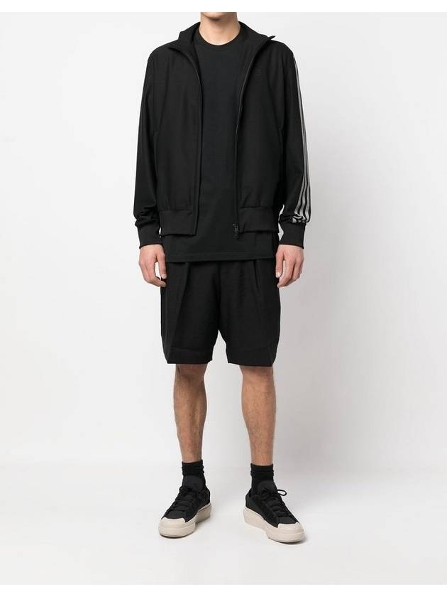 Striped Refined Wool Track Jacket Black - Y-3 - BALAAN 6