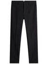 Men s Elote Bonded Fleece Golf Pants Black GMPA11048 9999 - J.LINDEBERG - BALAAN 1