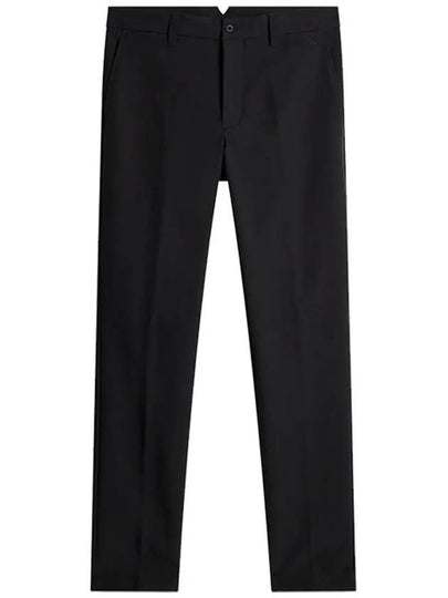 Ellott Bonded Fleece Straight Pants Black - J.LINDEBERG - BALAAN 2