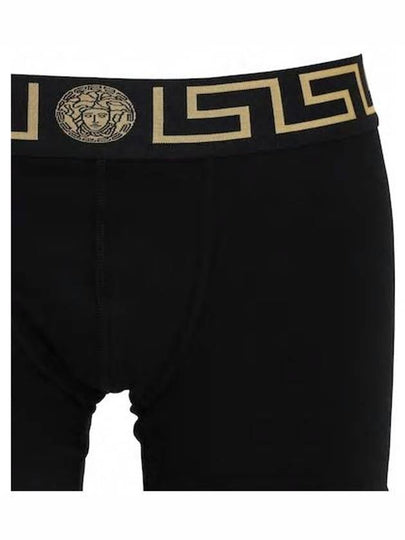 Cotton boxer briefs set of 2 black AU10192 AC00059 - VERSACE - BALAAN 2