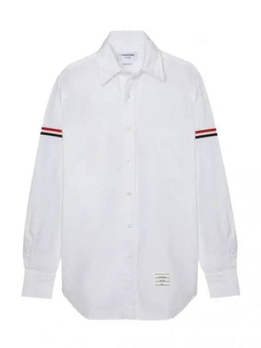 RWB armband oxford shirt - THOM BROWNE - BALAAN 1