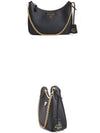 Re-Edition 2005 Saffiano Leather Shoulder Bag Black - PRADA - BALAAN 5