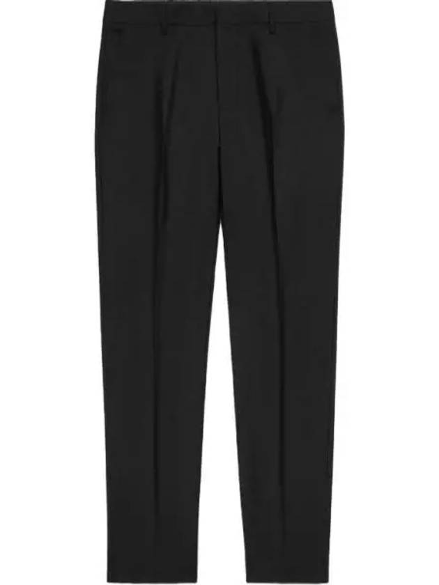 Tailored Straight Pants Black - AMI - BALAAN 2