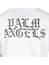 Burning Head Short Sleeve T-Shirt White - PALM ANGELS - 8