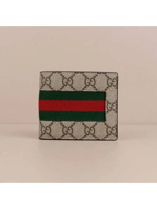 GG Canvas Web Three Stripes Men s Bicycle Wallet 779849 KHN4N 9791 - GUCCI - BALAAN 1