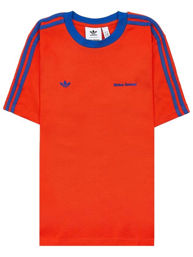 Cotton Short Sleeve T-Shirt Orange - ADIDAS - BALAAN 10