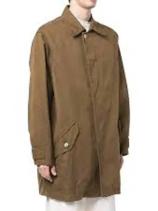 Pierry Cotton Single Coat Khaki - ISABEL MARANT - BALAAN 2